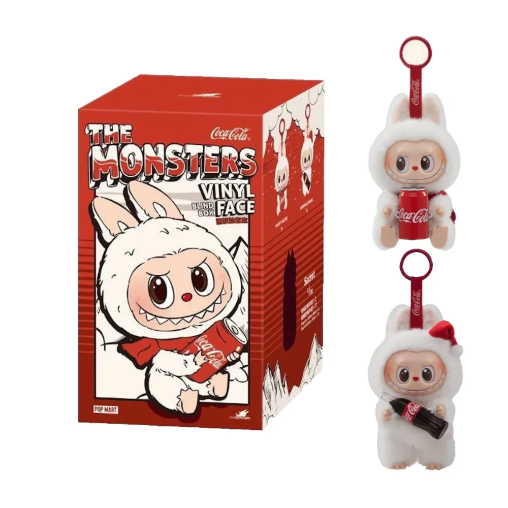 POP MART Labubu The Monsters 'Coca Cola' Vinyl Plush Sealed Single Blind Box