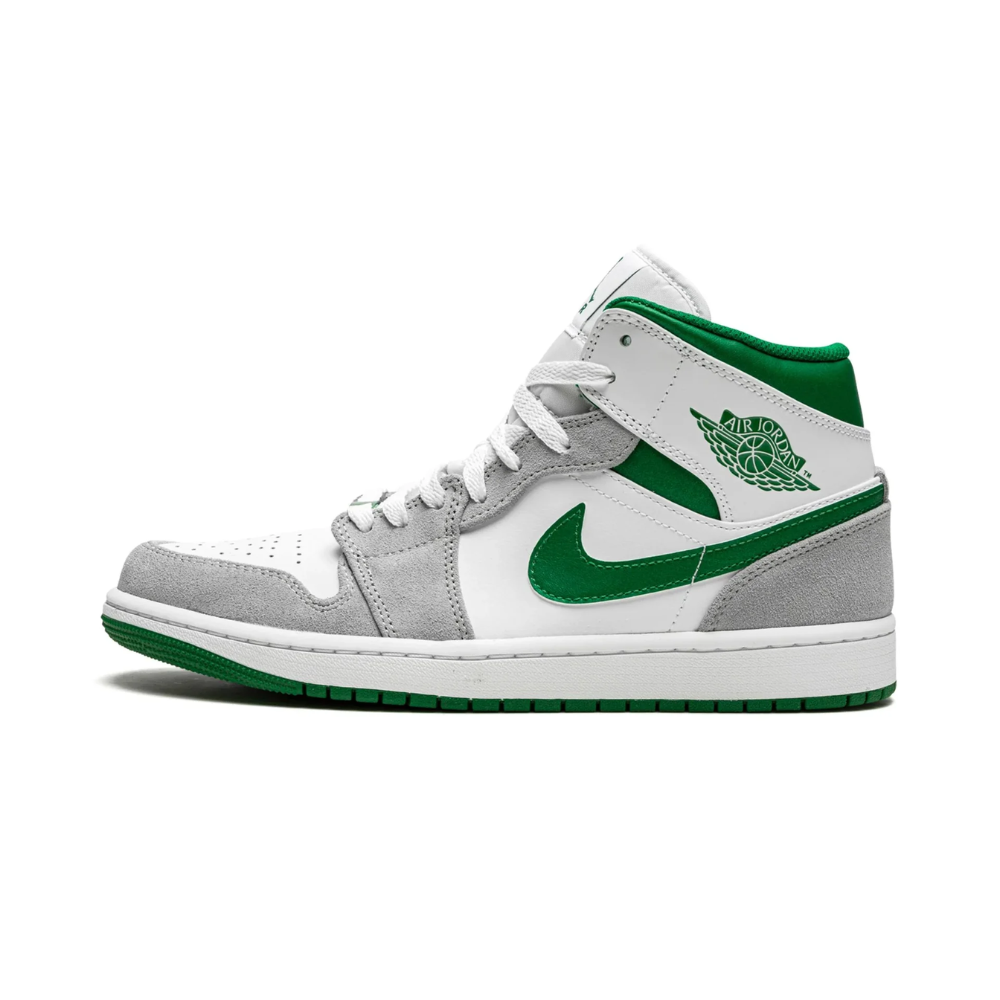 Air Jordan 1 Mid "Pine Green - White"