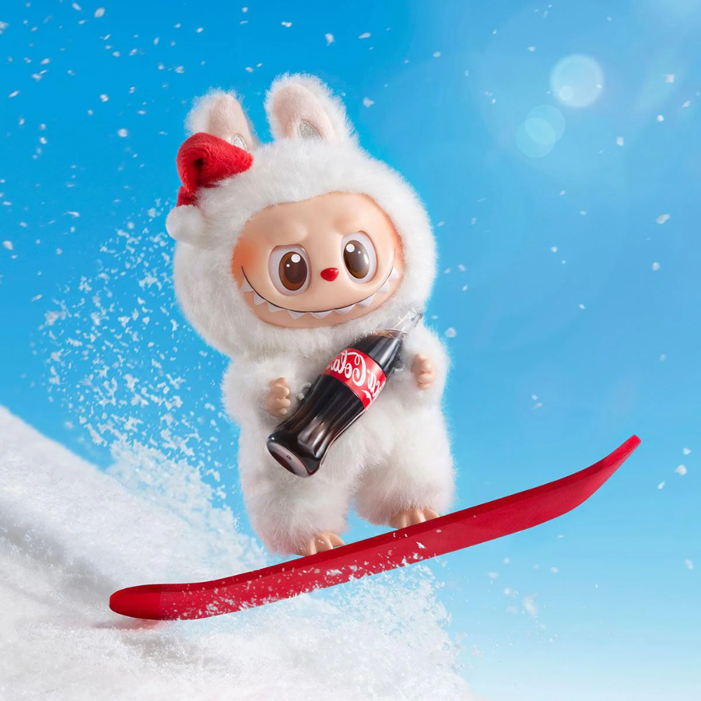 POP MART Labubu The Monsters 'Coca Cola' Vinyl Plush Sealed Single Blind Box