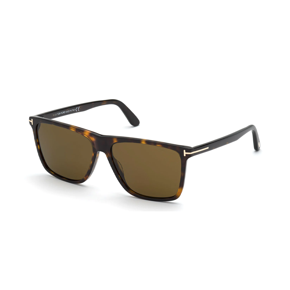 Tom Ford Fletcher TF 832 52J Sunglasses Dark Havana - Brown