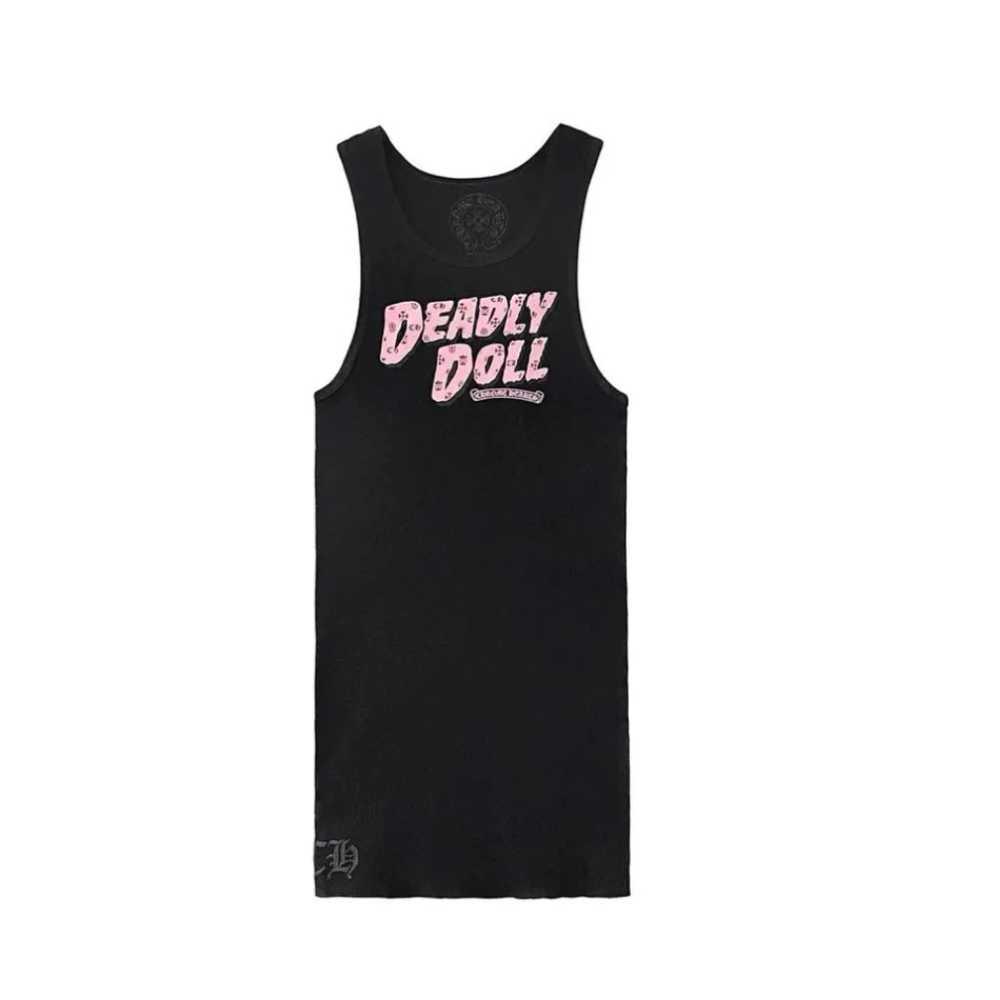 Chrome Hearts Deadly Doll Tank Top Women Black