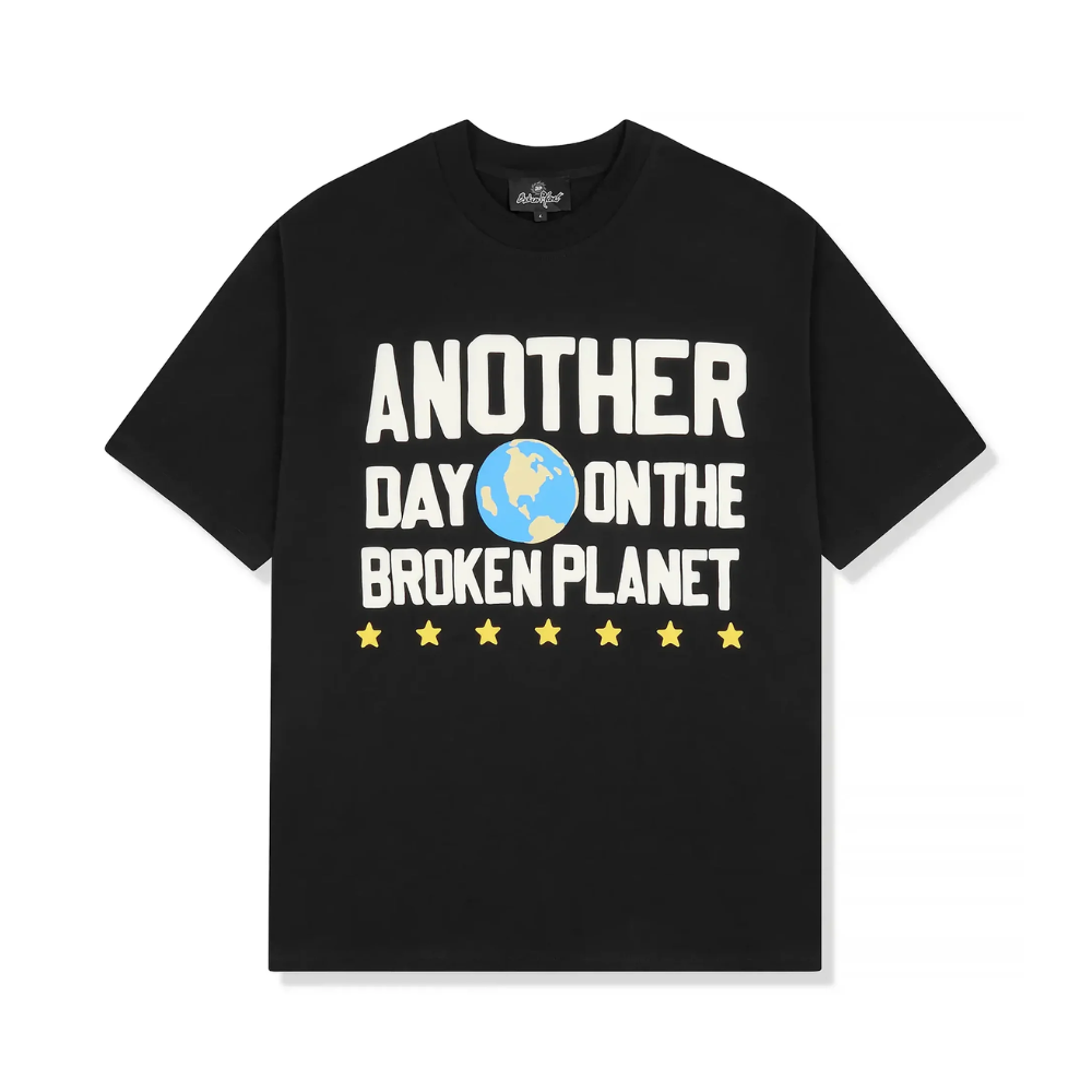 Broken Planet Another Day T-shirt - Black