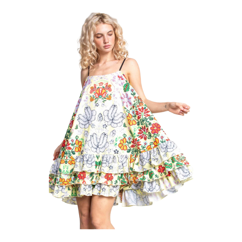 Sugarbird Alessia Kalotaszeg Dress - OS