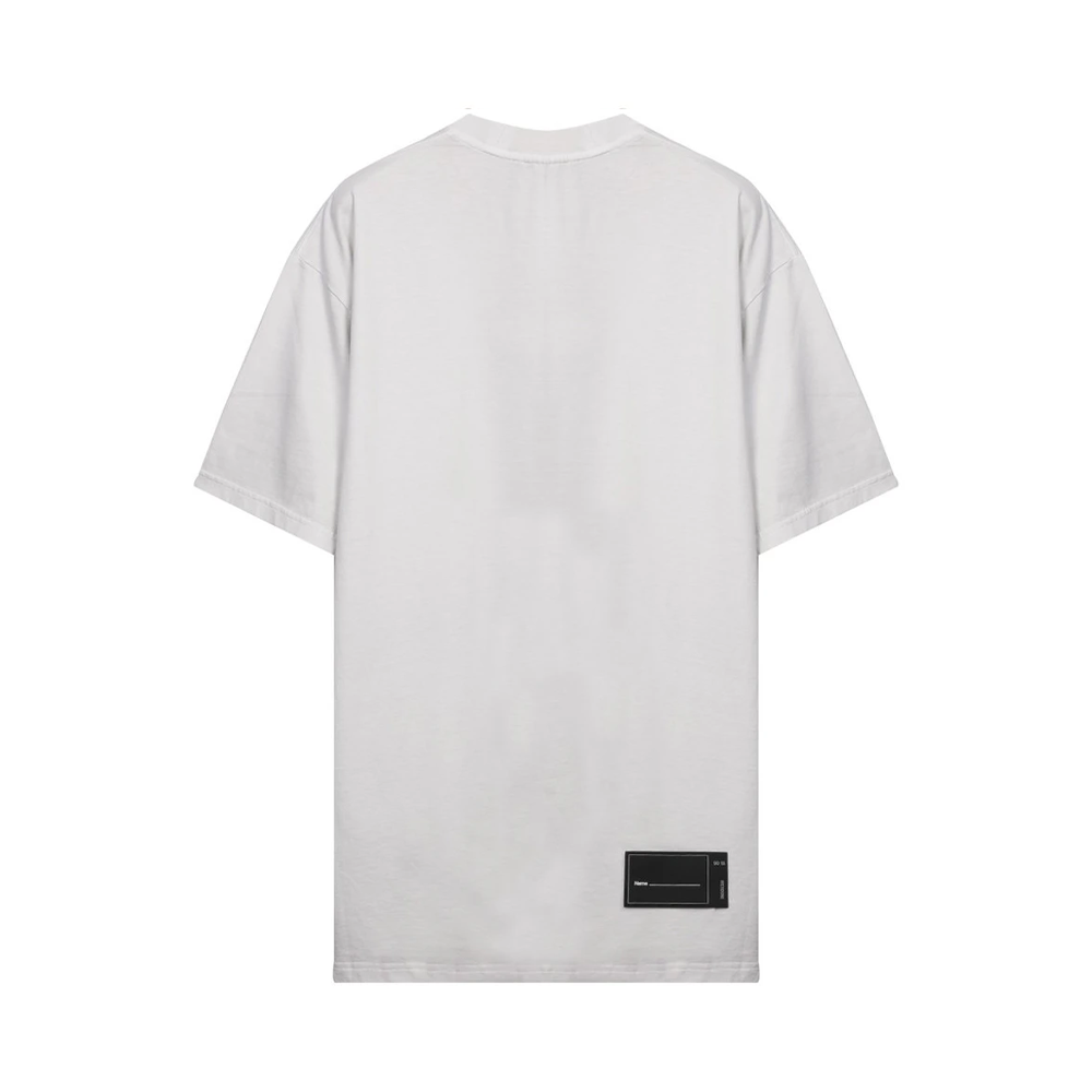 WE11DONE "Dirty TEE" Ivory