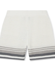 Casablanca Crochet Short White/Grey