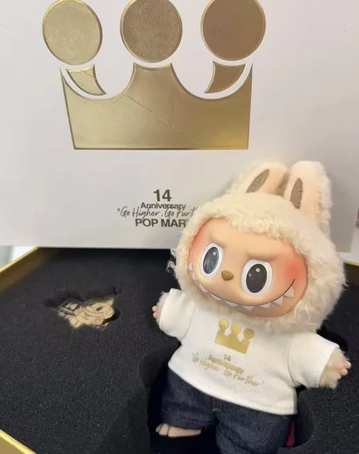 Pop Mart 14th Anniversary "Labubu" Vinyl Face Figure Sealed Gift Box