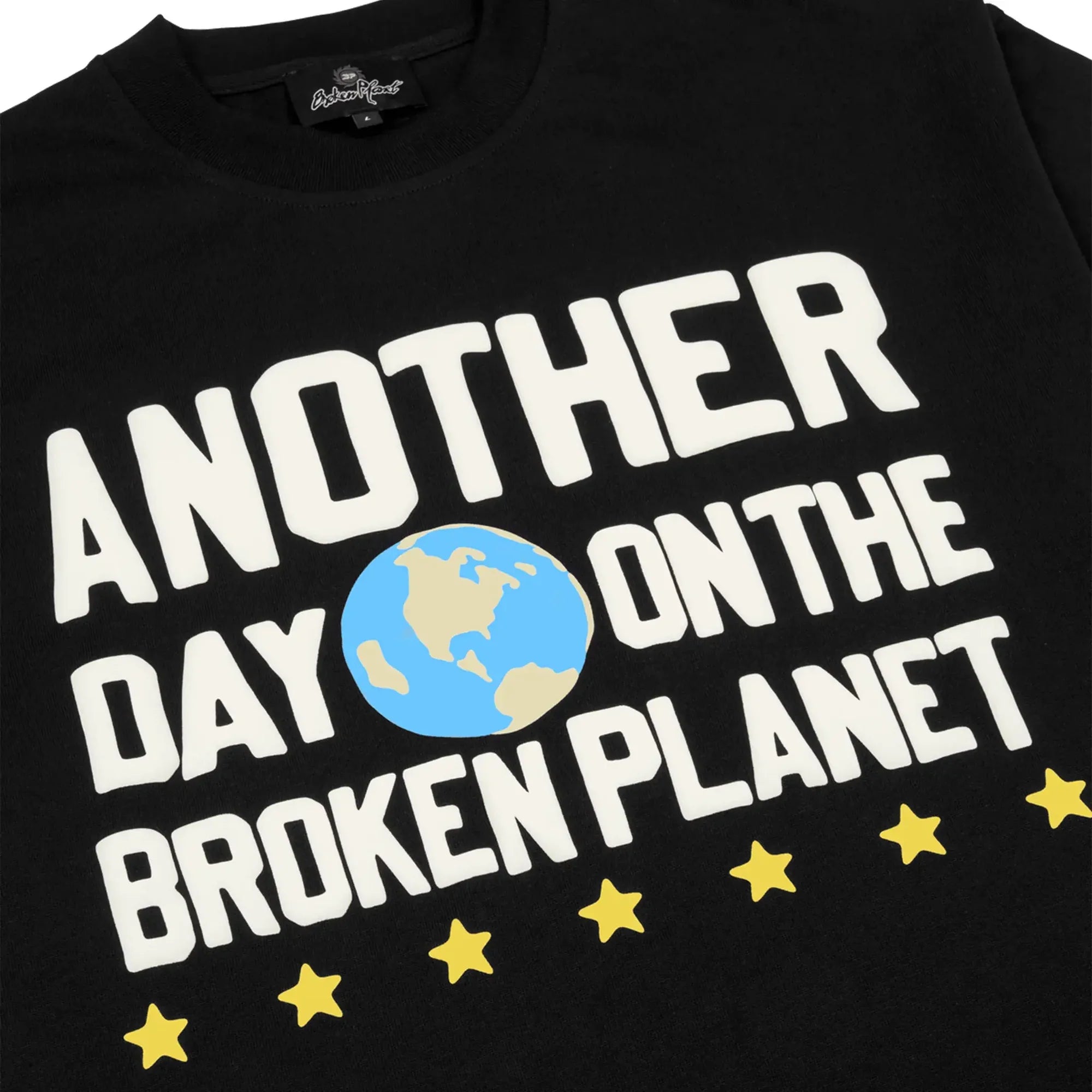 Broken Planet Another Day T-shirt - Black