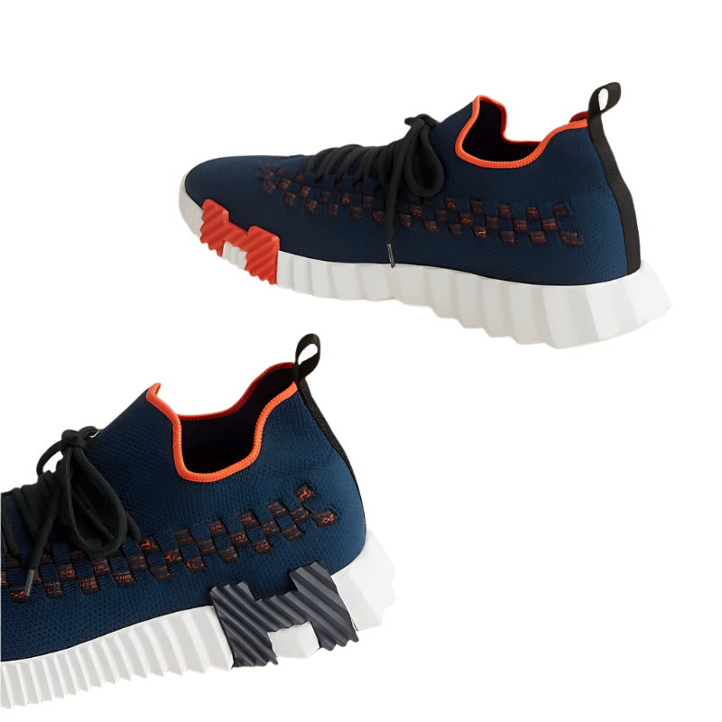 Hermès Bouncing Sneaker Flex Navy Orange