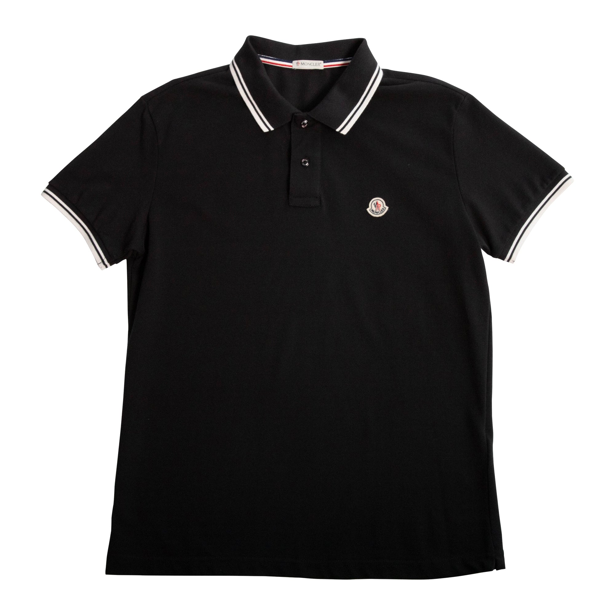 Moncler Polo T-shirt "Black"