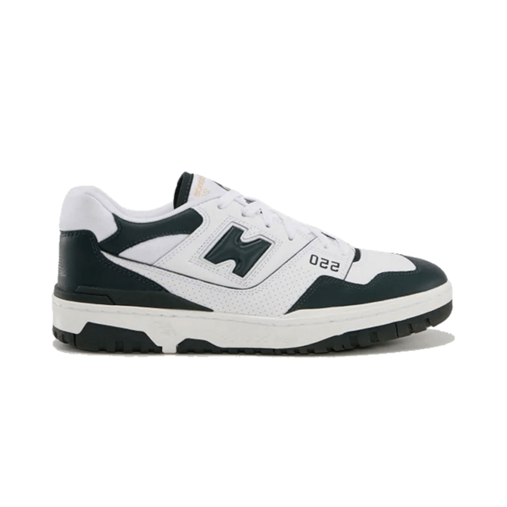 New Balance 550 White Dark Green