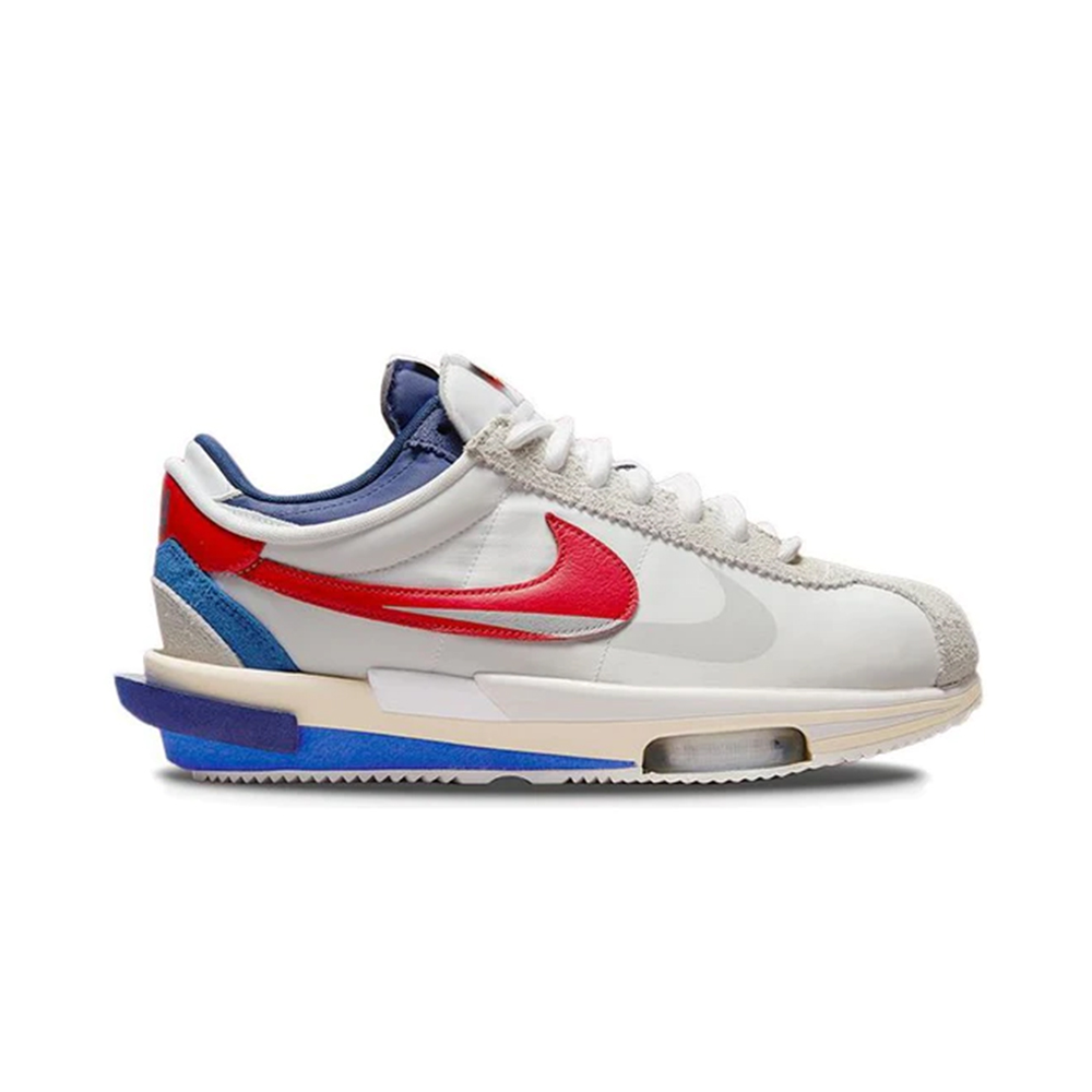 Nike Zoom Cortez White University Red Blue
