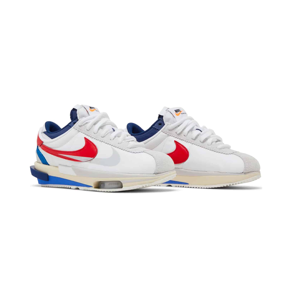 Nike Zoom Cortez White University Red Blue