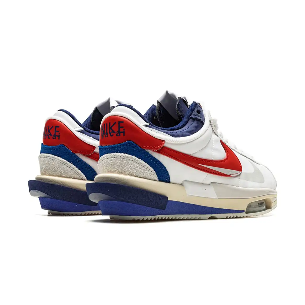Nike Zoom Cortez White University Red Blue