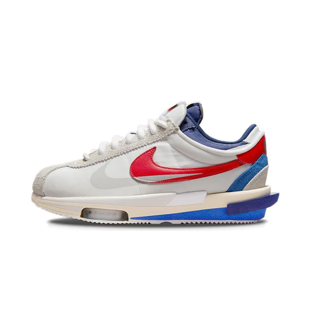 Nike Zoom Cortez White University Red Blue