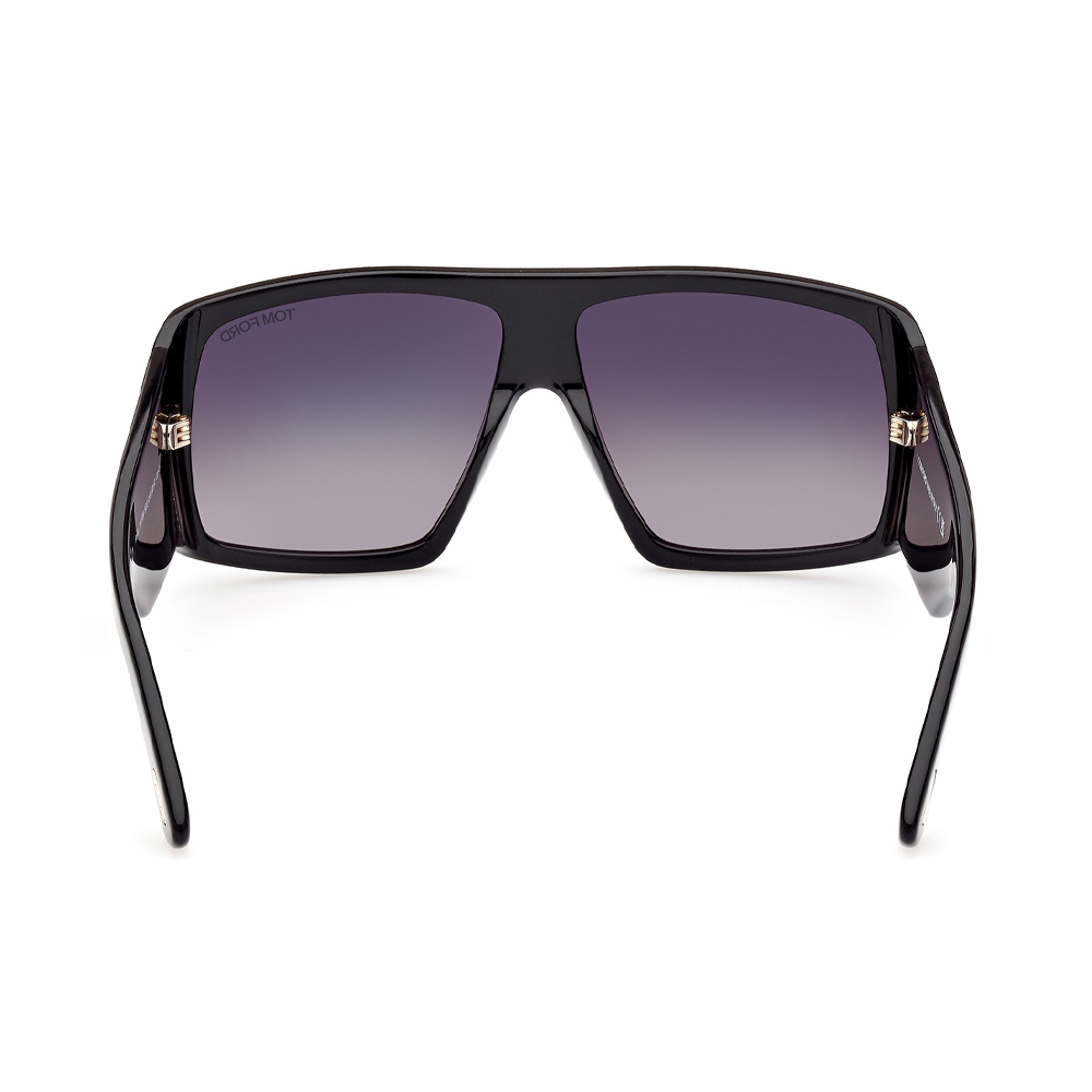 Tom Ford Raven TF 1036 ECO 01B Sunglasses- Grey Smoke Gradient