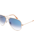 Ray-Ban RB3025 001/3F Aviator Large Metal Gold Medium Gradient Sunglasses