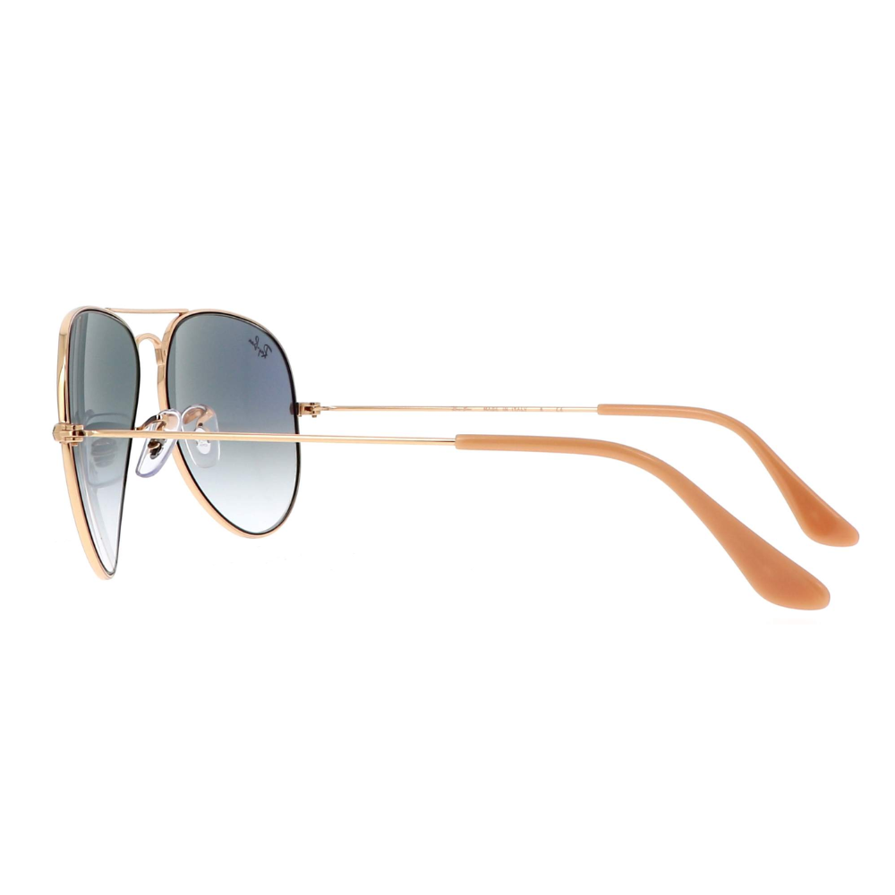 Ray-Ban RB3025 001/3F Aviator Large Metal Gold Medium Gradient Sunglasses