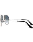 Ray-Ban RB3025 003/3F Aviator Large Metal Silver Large Gradient Sunglasses