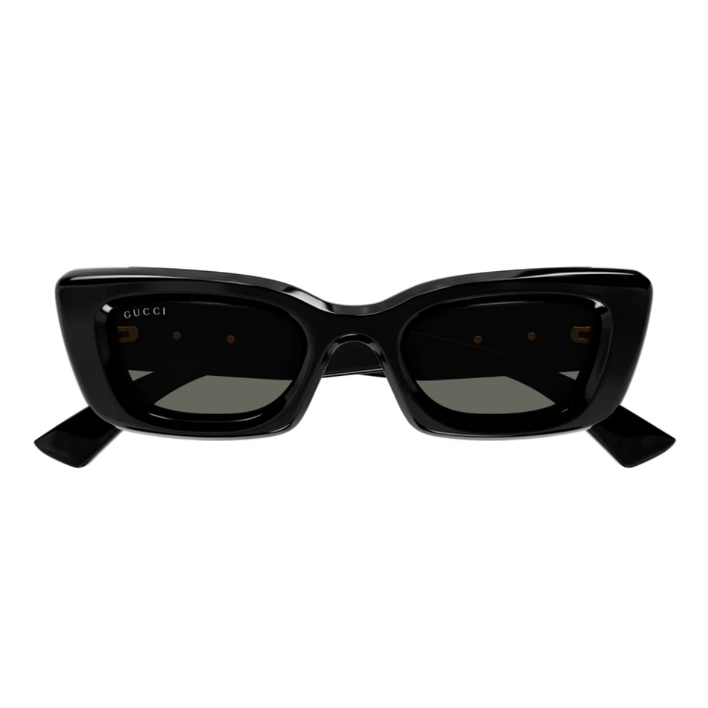 Gucci GG1827S 001 Cat Eye Black Frame with Grey lens Sunglasses