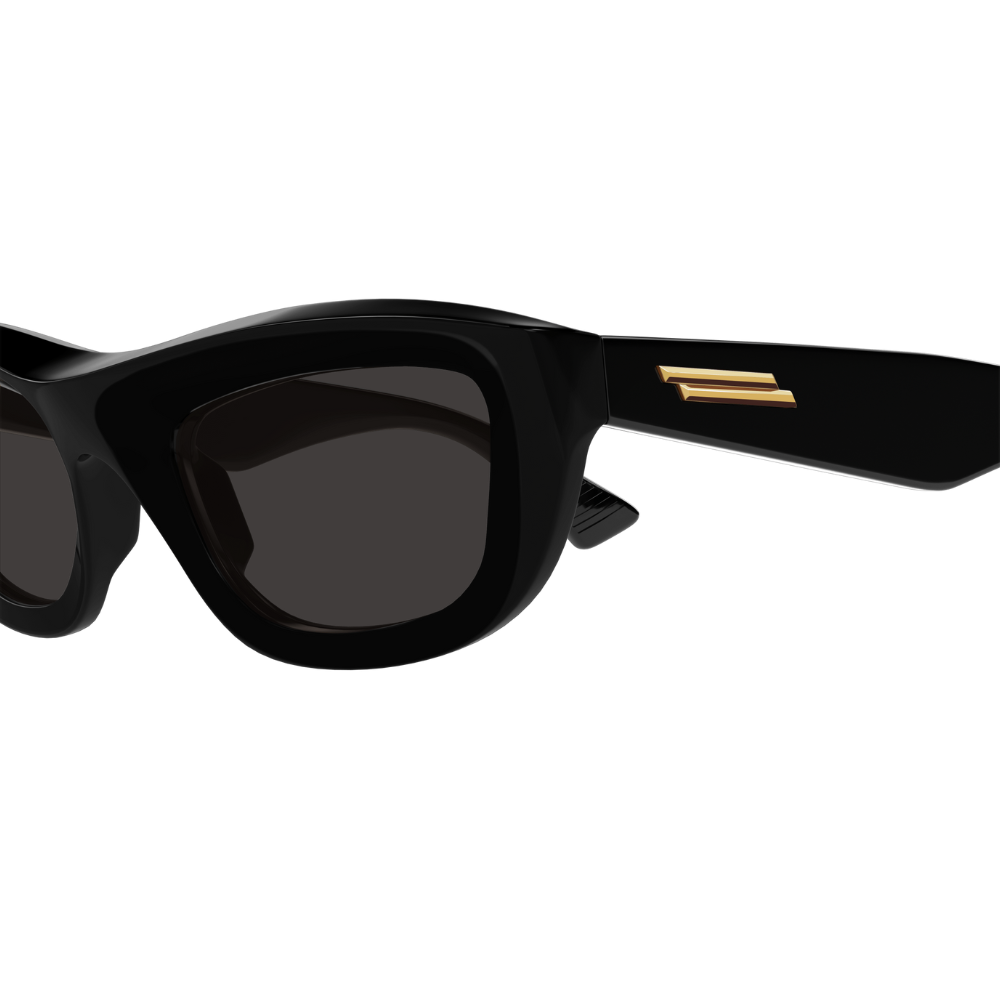Bottega Venetta BV1326S 001 Black Frame with Dark Grey Lens Sunglasses