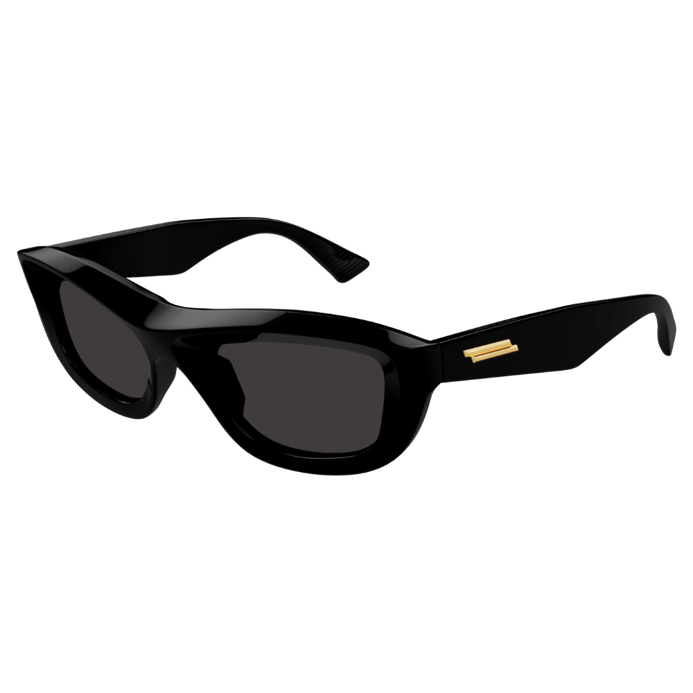 Bottega Venetta BV1326S 001 Black Frame with Dark Grey Lens Sunglasses
