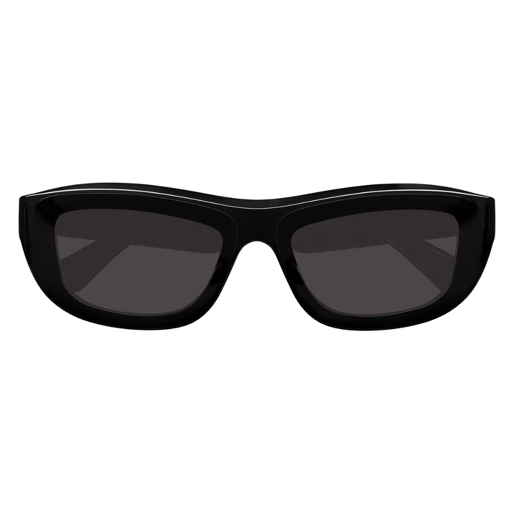 Bottega Venetta BV1326S 001 Black Frame with Dark Grey Lens Sunglasses