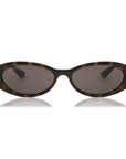 Gucci GG1660S 002 Oval Tortoise Frame with Brown Lens Sunglasses