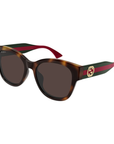 Gucci GG1866SK 002 Havana Frame with Brown Lens Sunglasses
