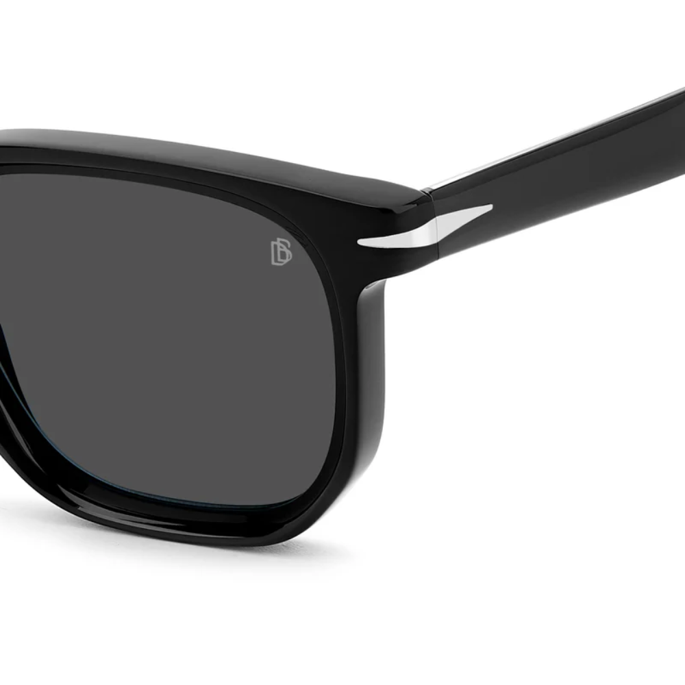 David Beckham DB7133/S 807/R Black Frame With Grigio Lens Sunglasses