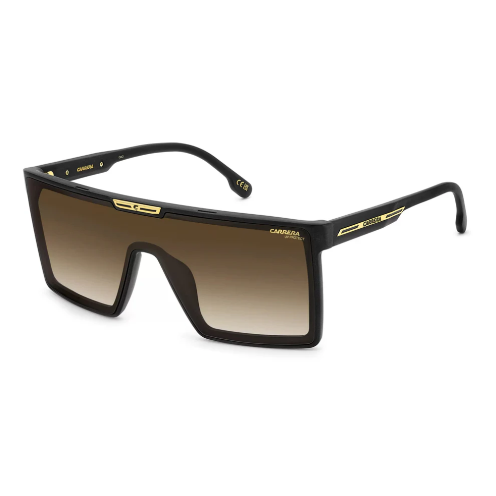Carrera Victory C07/S 003/86 Matte Black Frame with Gradient Brown Lens Sunglasses