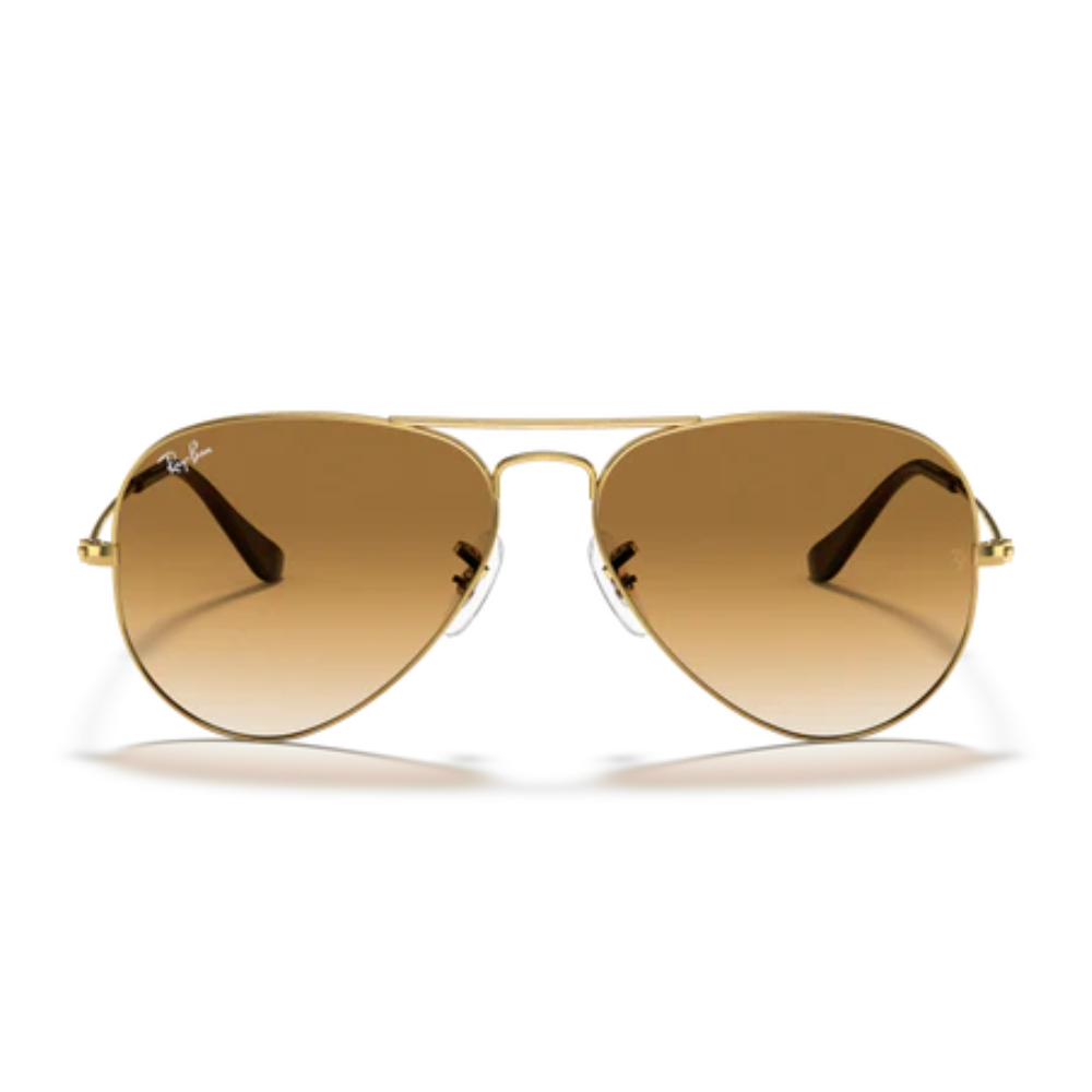 Ray-Ban RB3025 001/51 Aviator Gold Frame with Brown Lens Sunglasses