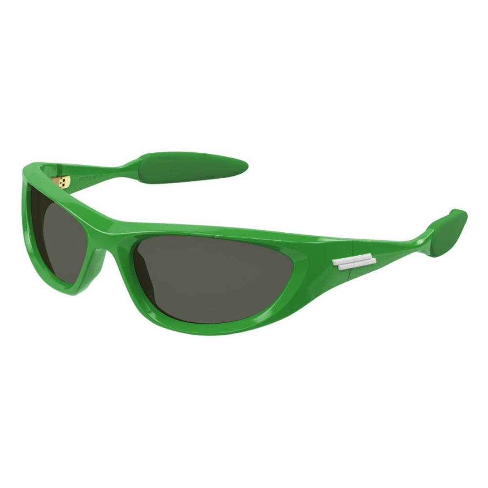 Bottega Venetta BV1184S 003 Green Frame with Dark Grey Lens Sunglasses