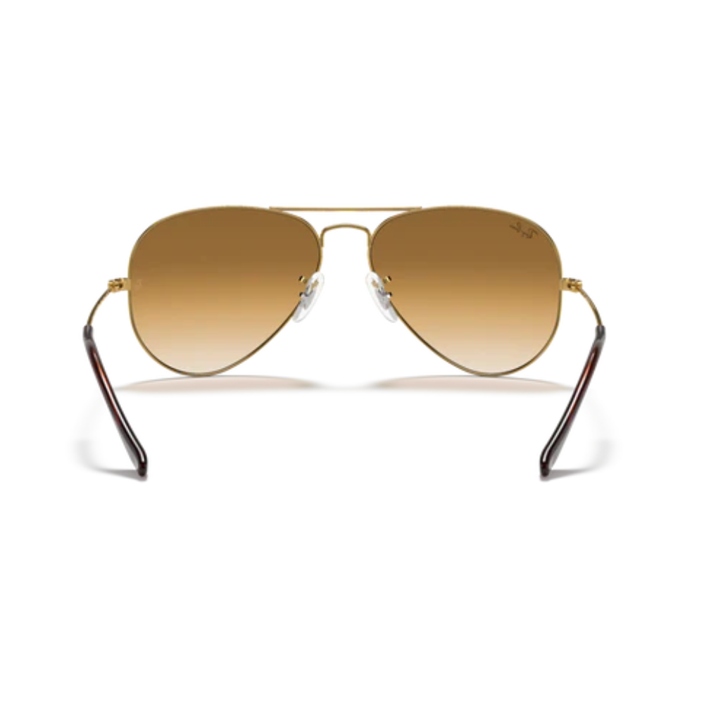 Ray-Ban RB3025 001/51 Aviator Gold Frame with Brown Lens Sunglasses