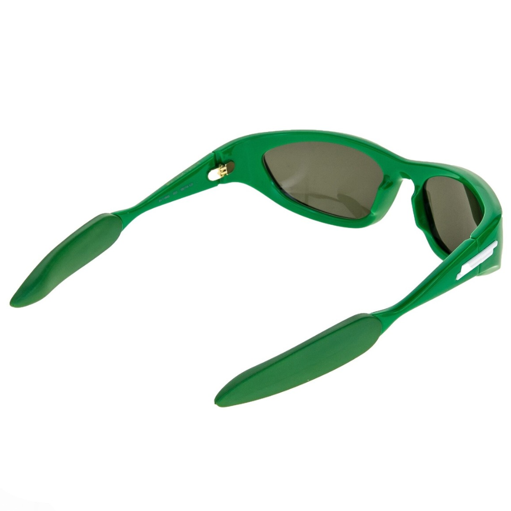 Bottega Venetta BV1184S 003 Green Frame with Dark Grey Lens Sunglasses