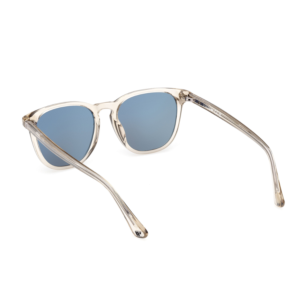 WEB Eyewear WE0331 39V Yellow Frame Blue Lens Unisex Sunglasses