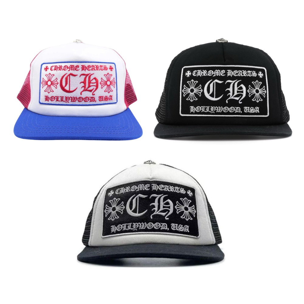 Chrome Hearts Hollywood USA Trucker Hat