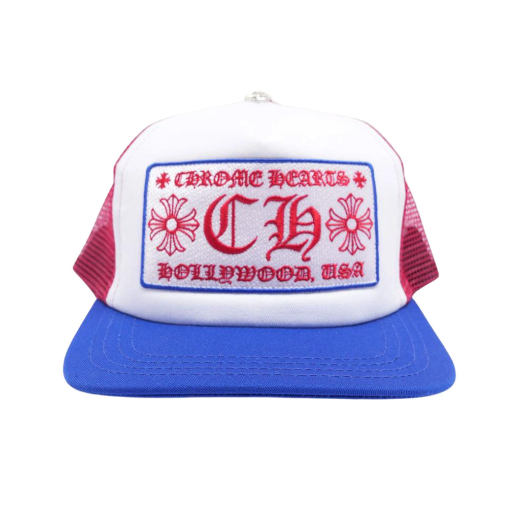 Chrome Hearts Hollywood USA Trucker Hat