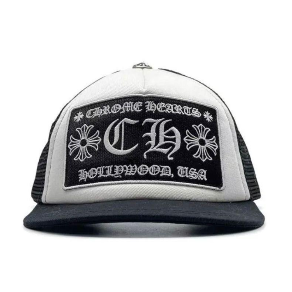 Chrome Hearts Hollywood USA Trucker Hat