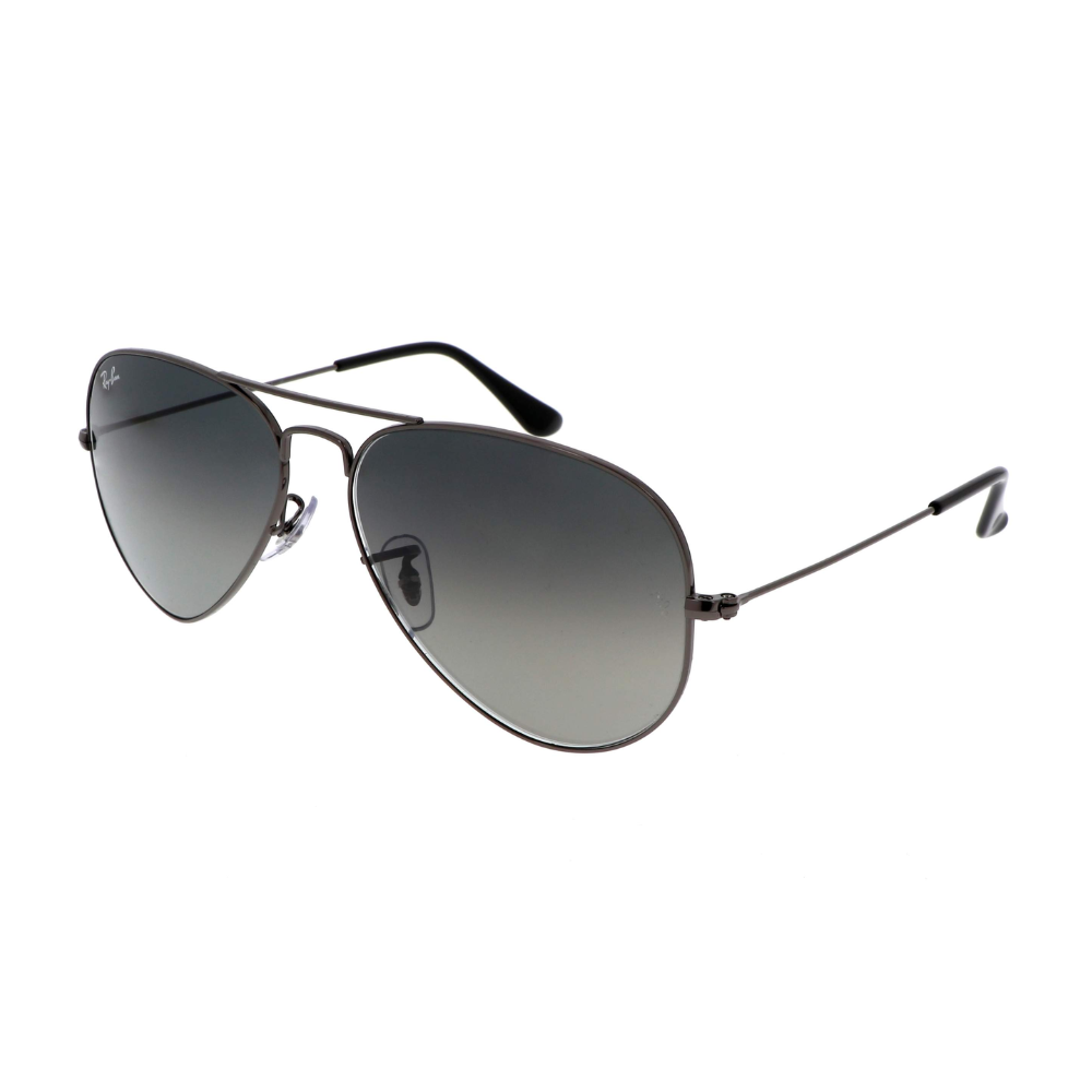 Ray-Ban RB3025 004/78 58-14 Aviator large metal Gunmetal Sunglasses