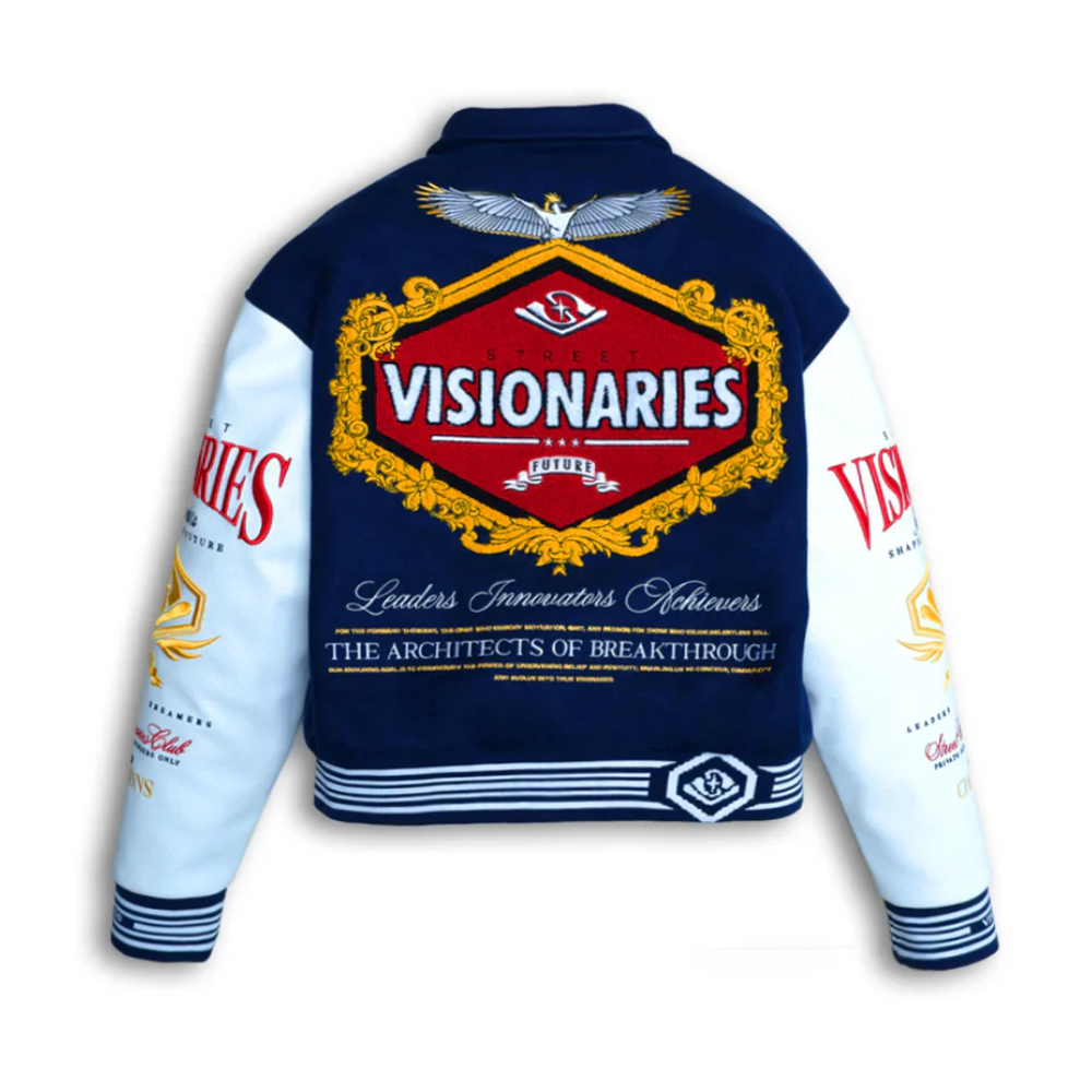 Street Visionaries - Architects of Breakthrough Varsity Jacket