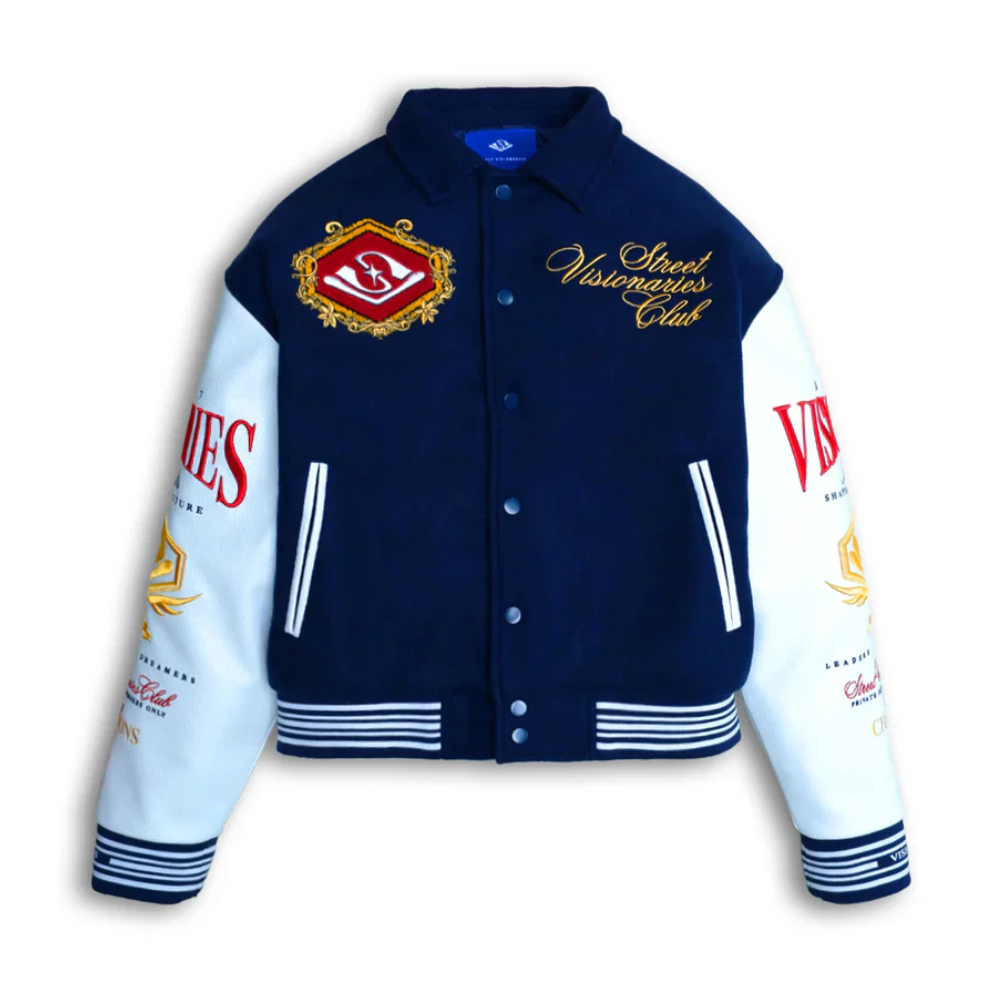 Street Visionaries - Architects of Breakthrough Varsity Jacket