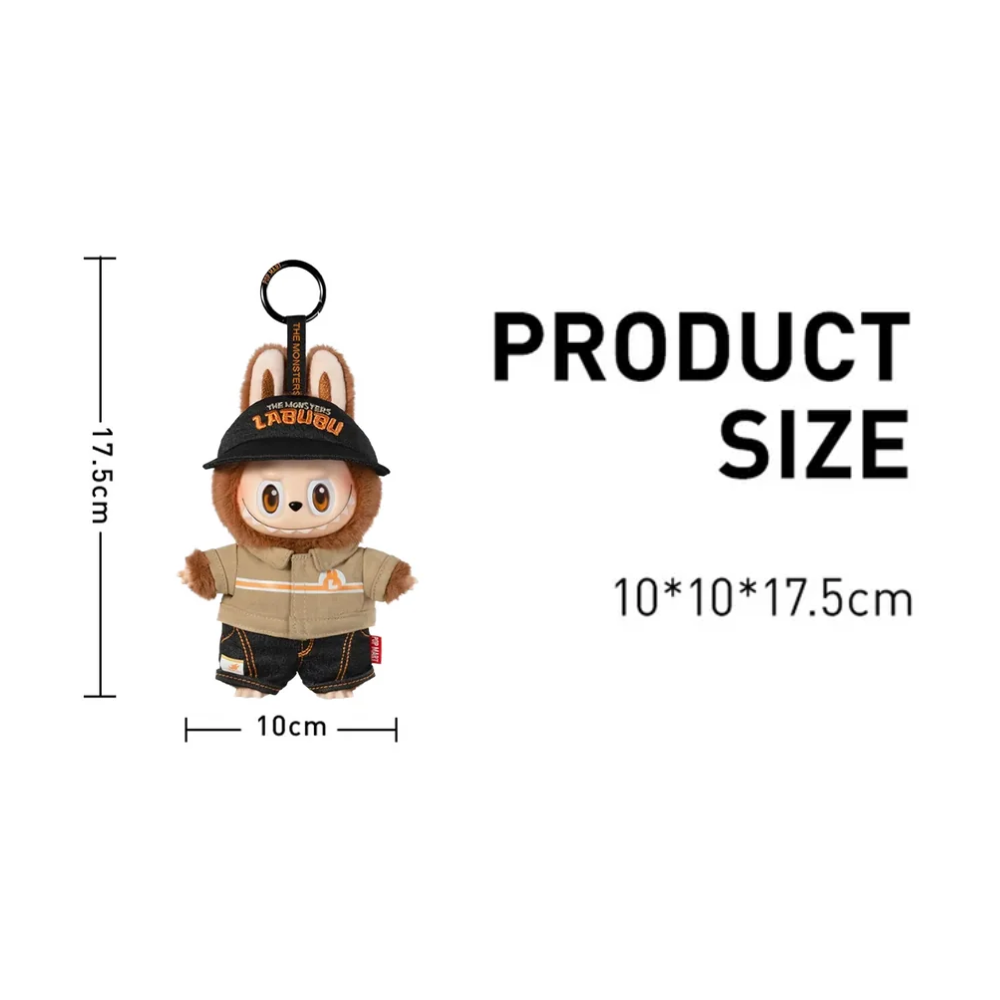 Pop Mart Labubu The Monsters Wacky Mart Series Vinyl Hanging Card