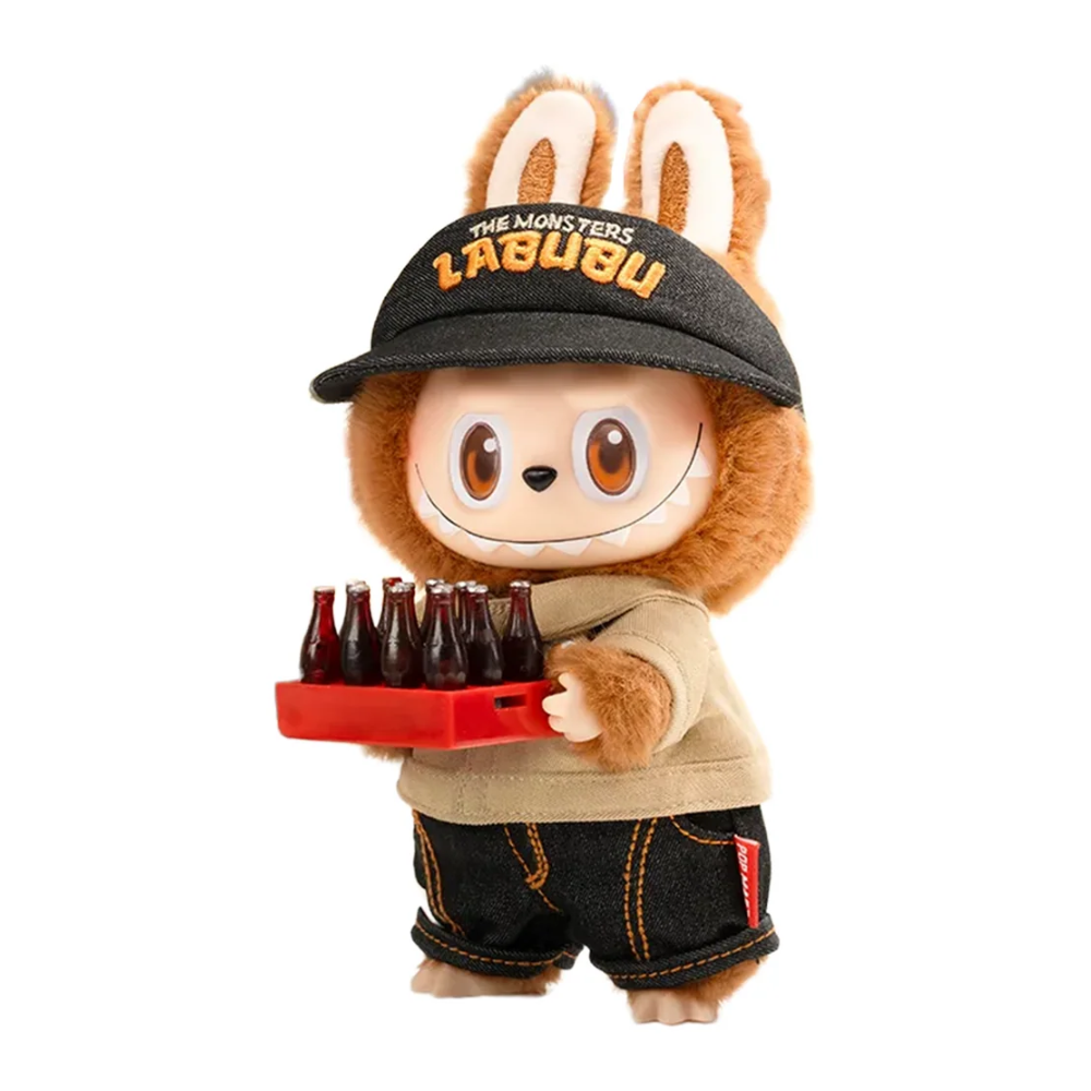 Pop Mart Labubu The Monsters Wacky Mart Series Vinyl Hanging Card