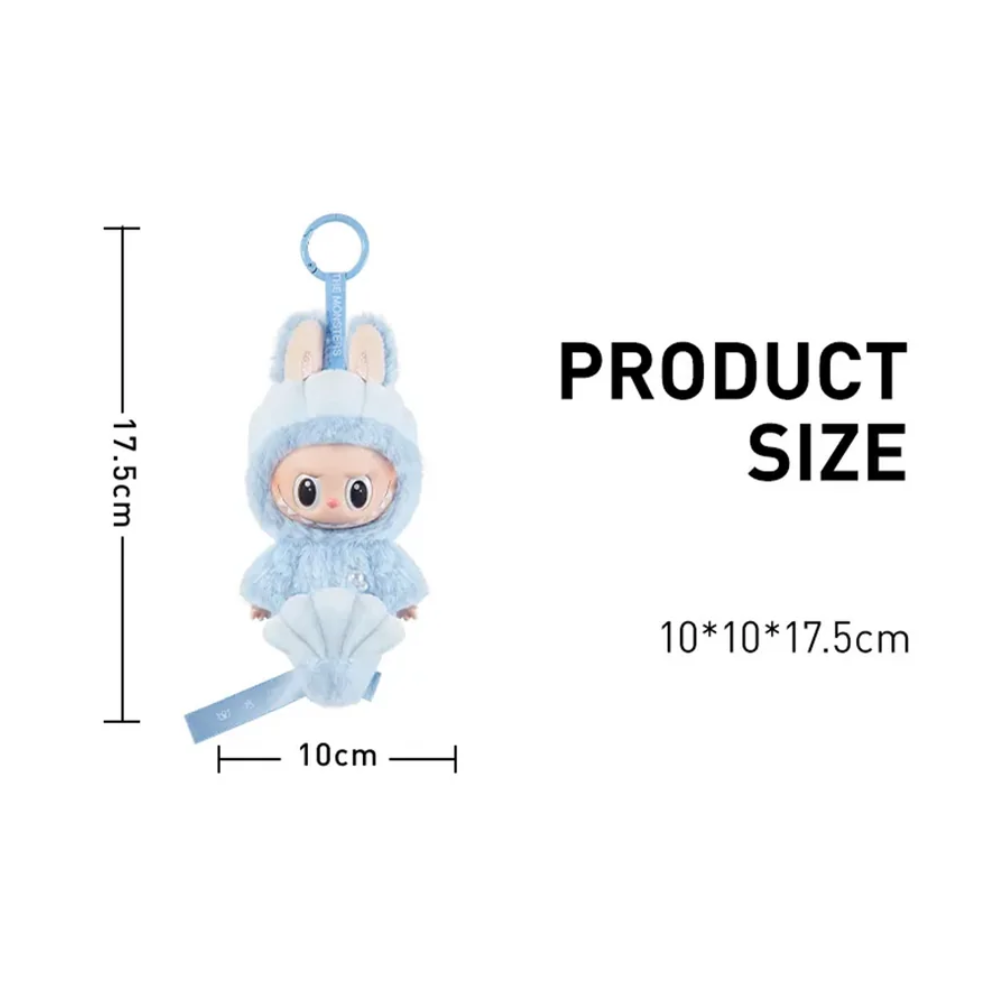 Pop Mart Labubu The Monsters Merbubu Hide And Seek Singapore Exclusive Series Vinyl Plush Doll Pendant Keychain