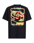 Casablanca Heat Map Classic T-Shirt Black
