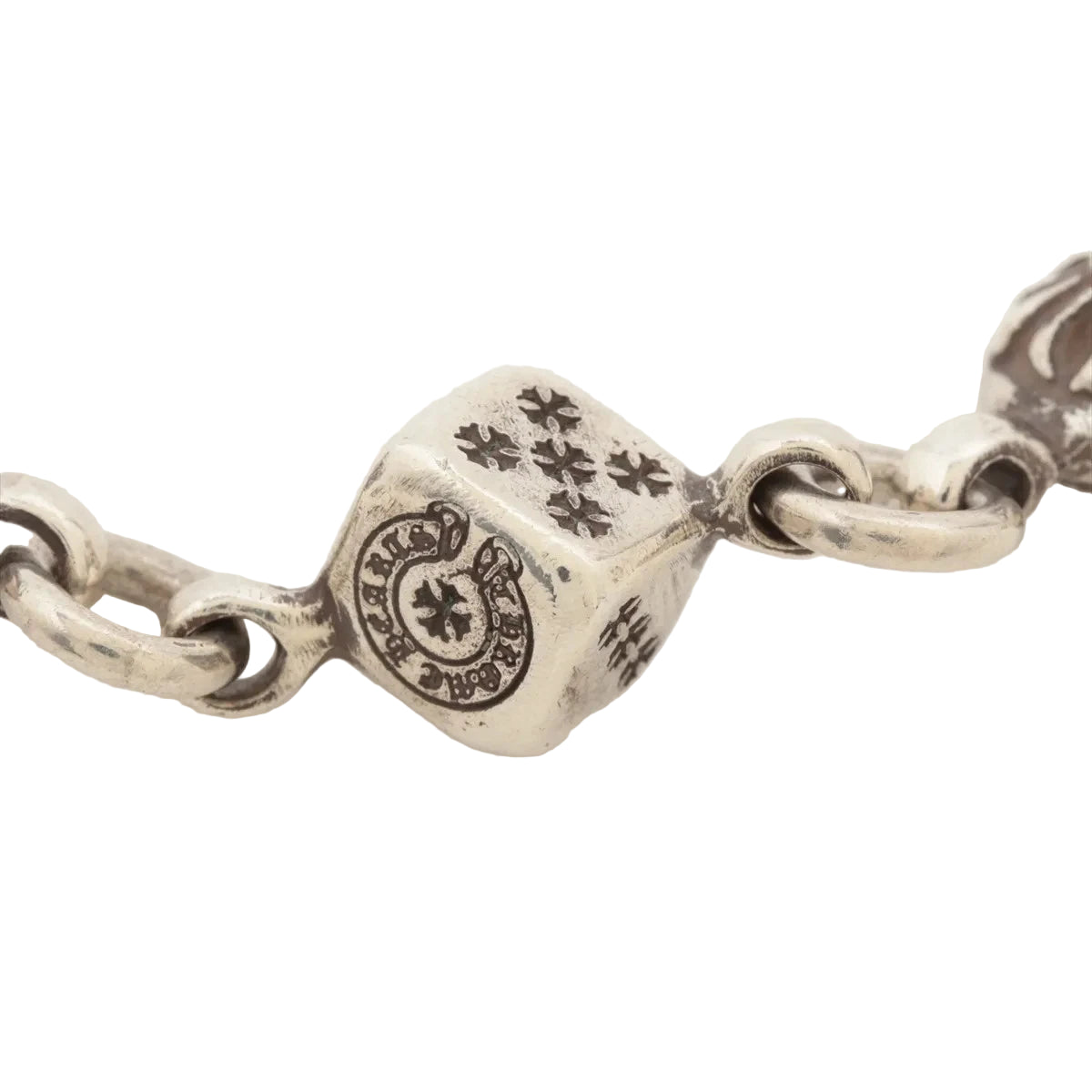 Chrome Hearts &quot;Dice + Crossballs Bracelet&quot;