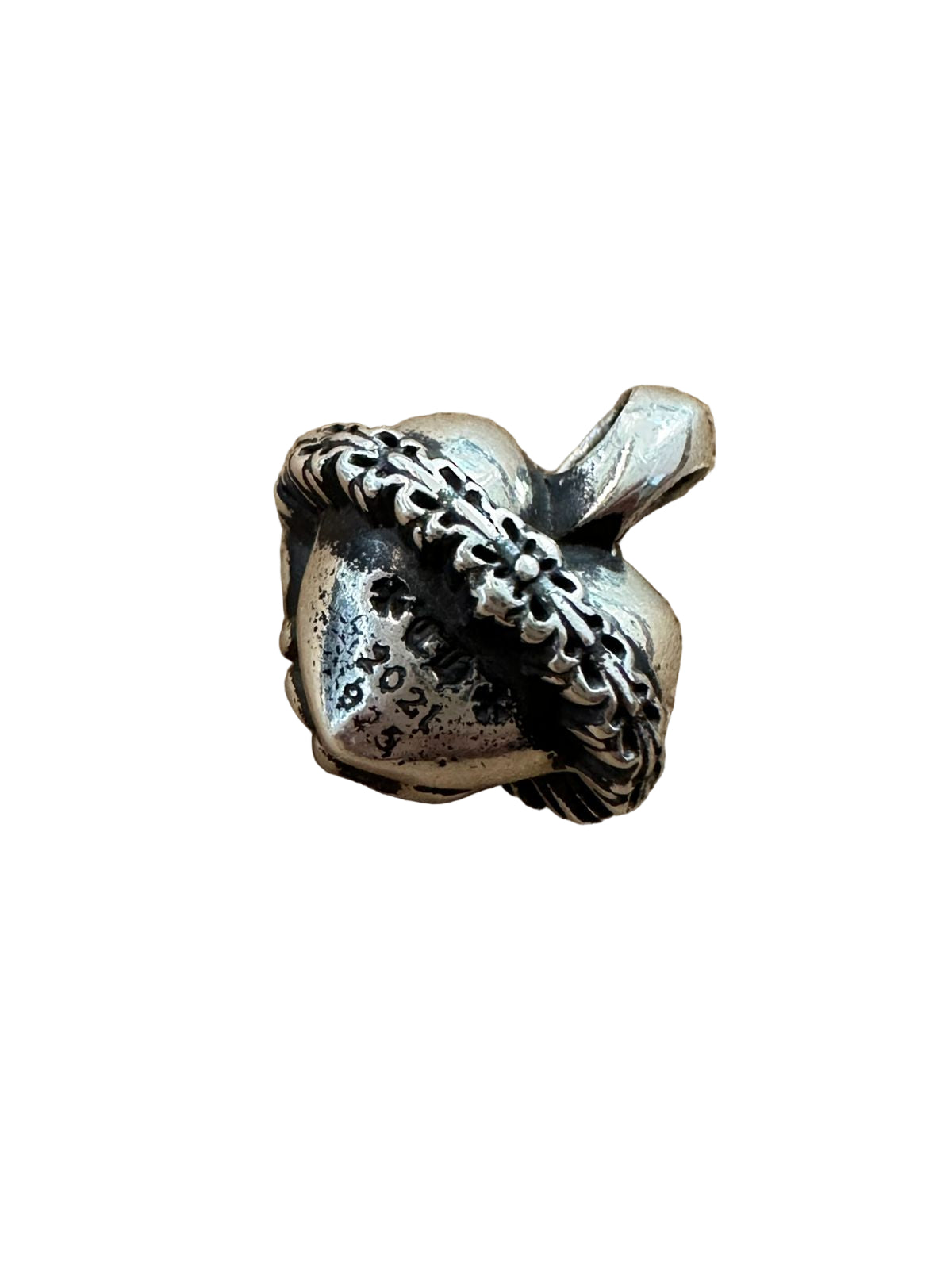 Chrome Hearts &quot;Heart w/ Floral Pendant&quot;