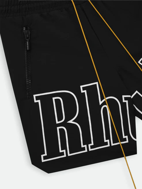 Rhude RH Logo Shorts Black