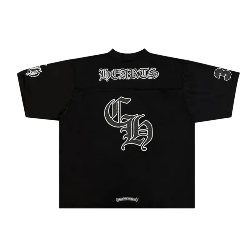 Chrome Hearts Mesh Stadium Football Jersey &quot;Black&quot;