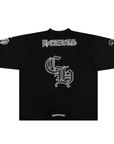 Chrome Hearts Mesh Stadium Football Jersey "Black"